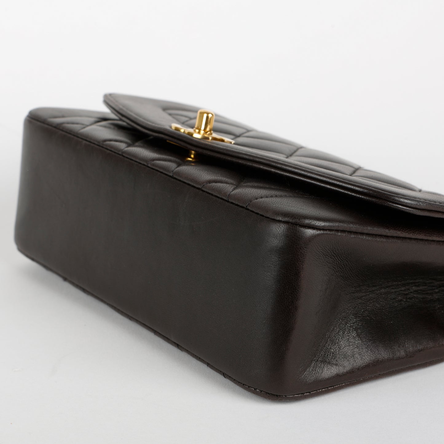 Small Vintage Diana, Dark Brown