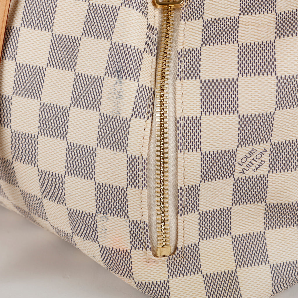 Sperone Backpack, Damier Azur Rose Ballerine