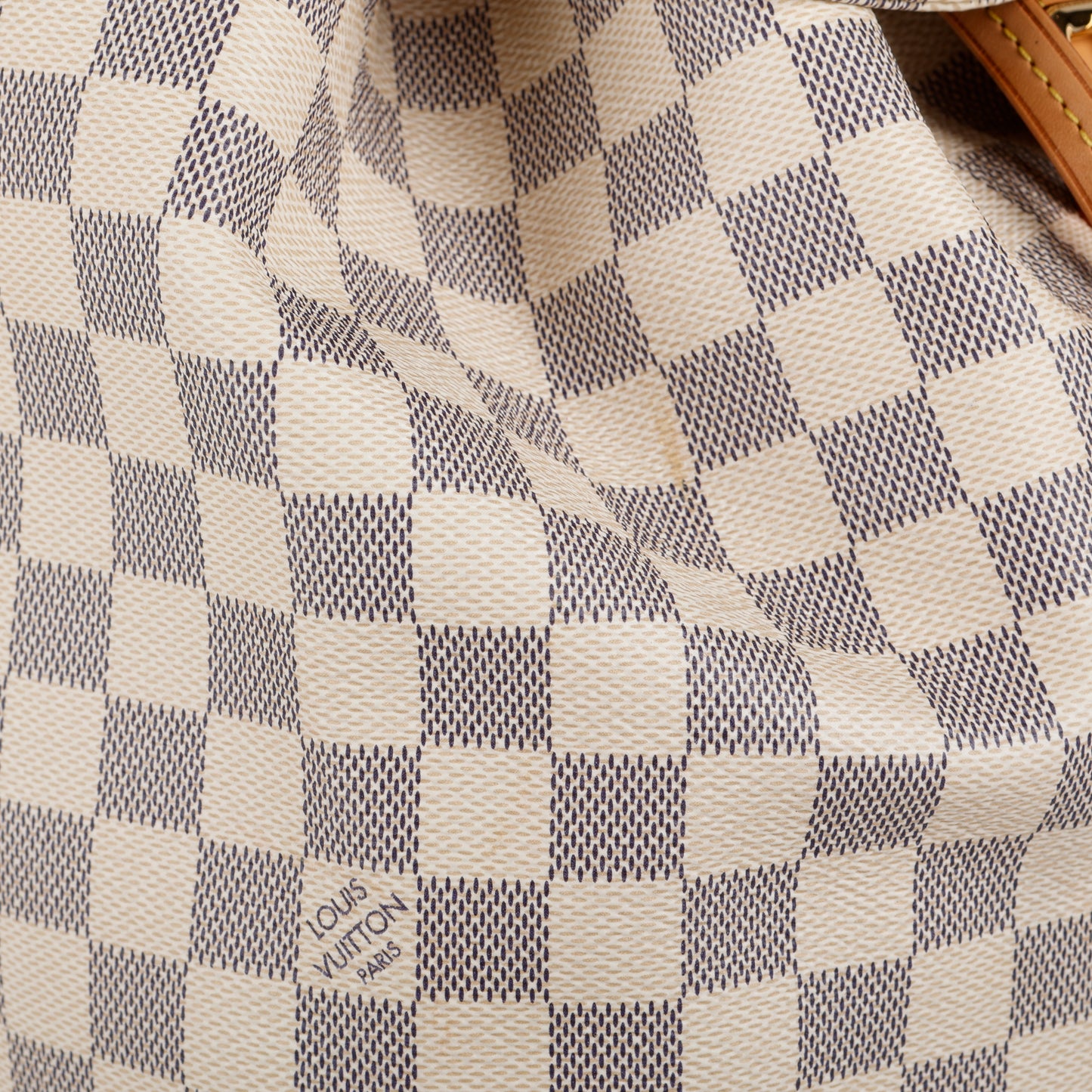 Sperone Backpack, Damier Azur Rose Ballerine