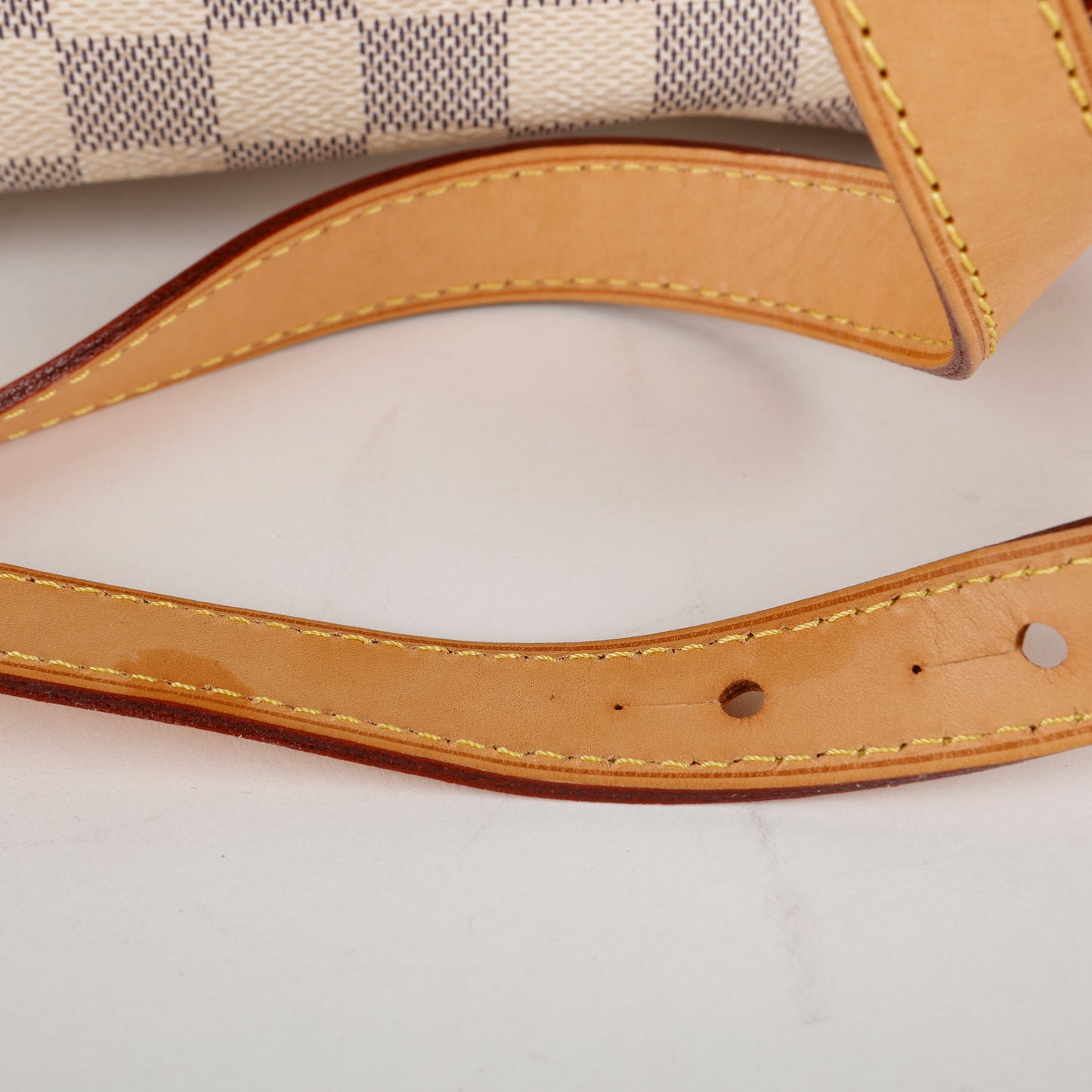 Sperone Backpack, Damier Azur Rose Ballerine