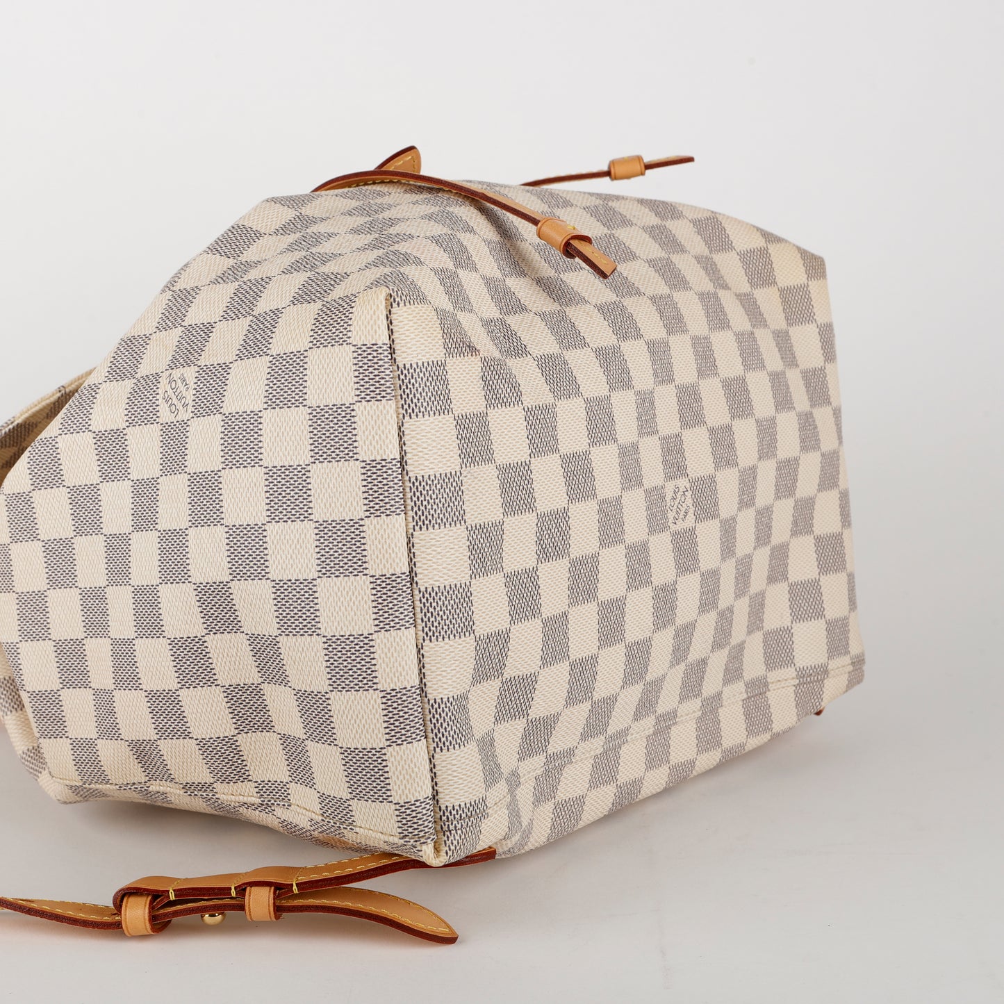 Sperone Backpack, Damier Azur Rose Ballerine