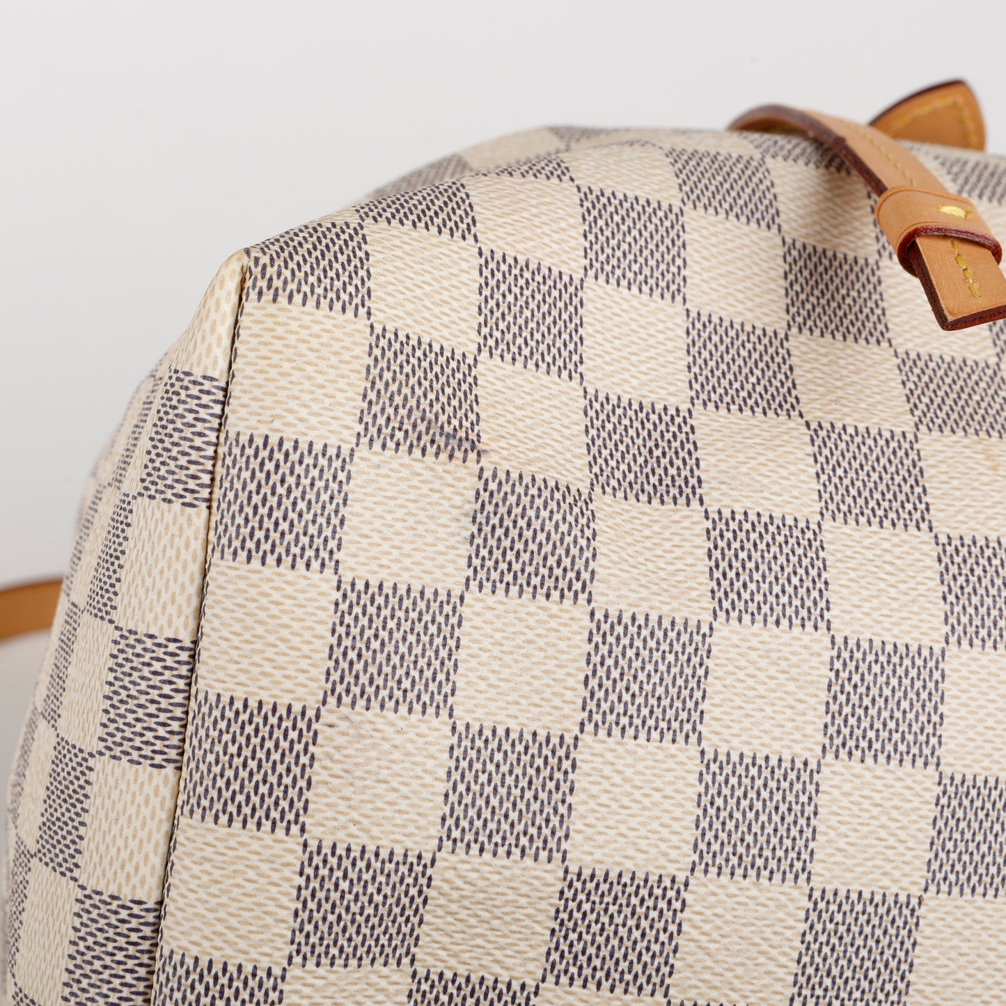 Sperone Backpack, Damier Azur Rose Ballerine