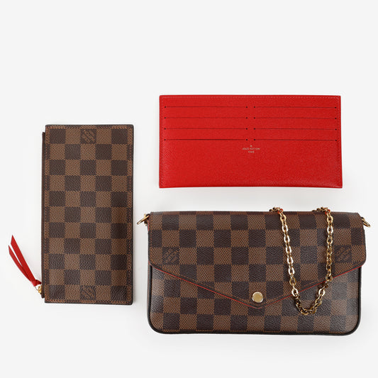 Felicie Pochette, Damier Ebene
