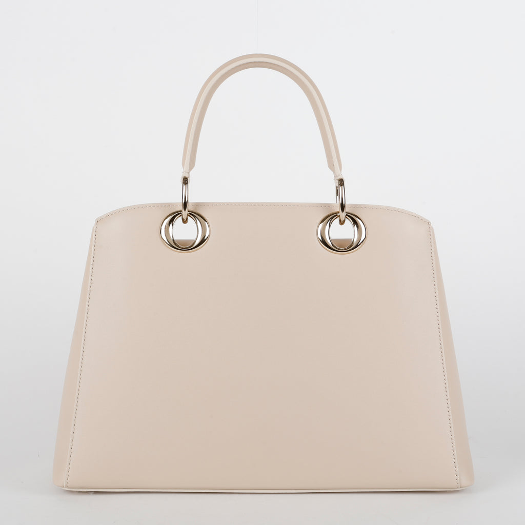 Medium Cigale Bow Tote, Trench Beige