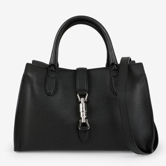 Small Jackie Top Handle, Black