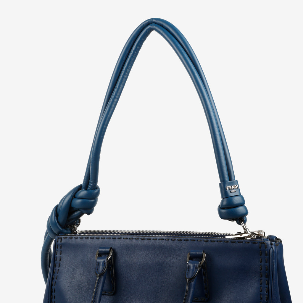 Strap You' Leather Strap" Blue