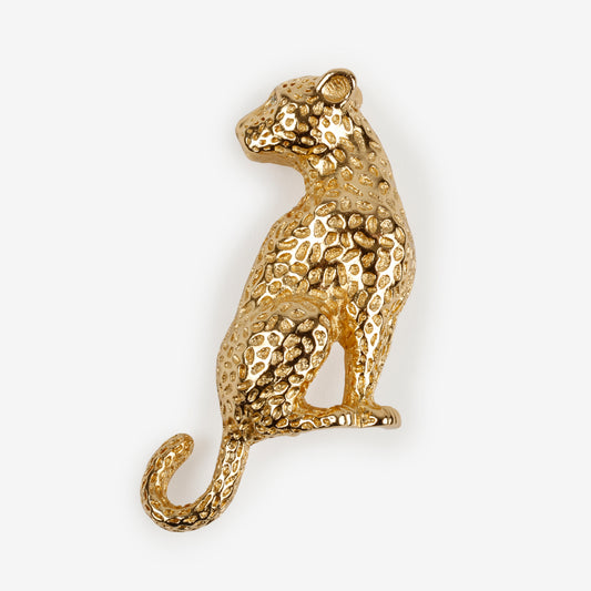 Leopard Motif Brooch