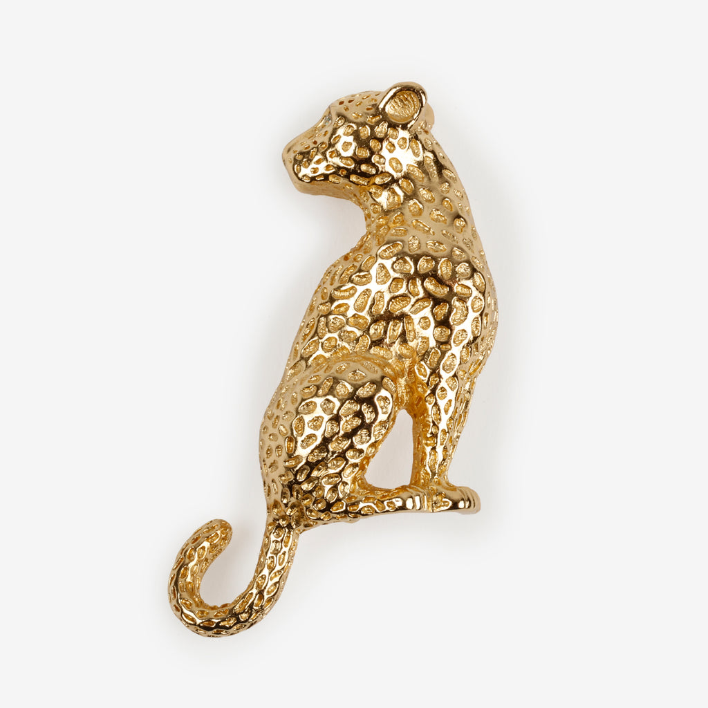 Leopard Motif Brooch