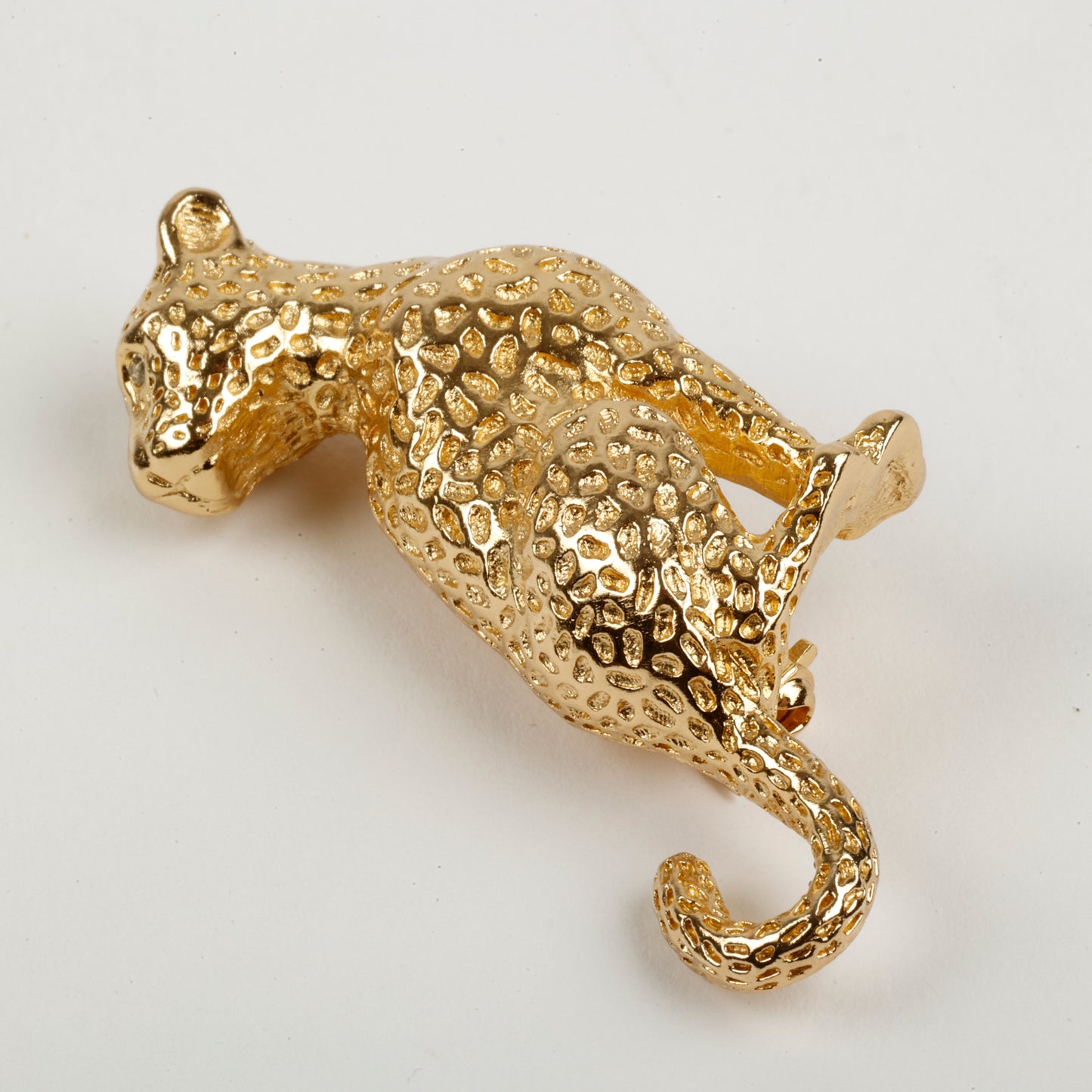 Leopard Motif Brooch