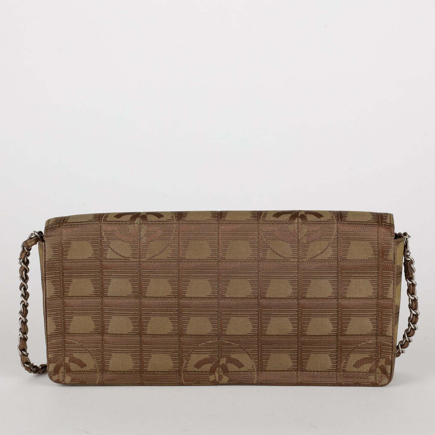 New Travel Line Chain Bag, Brown