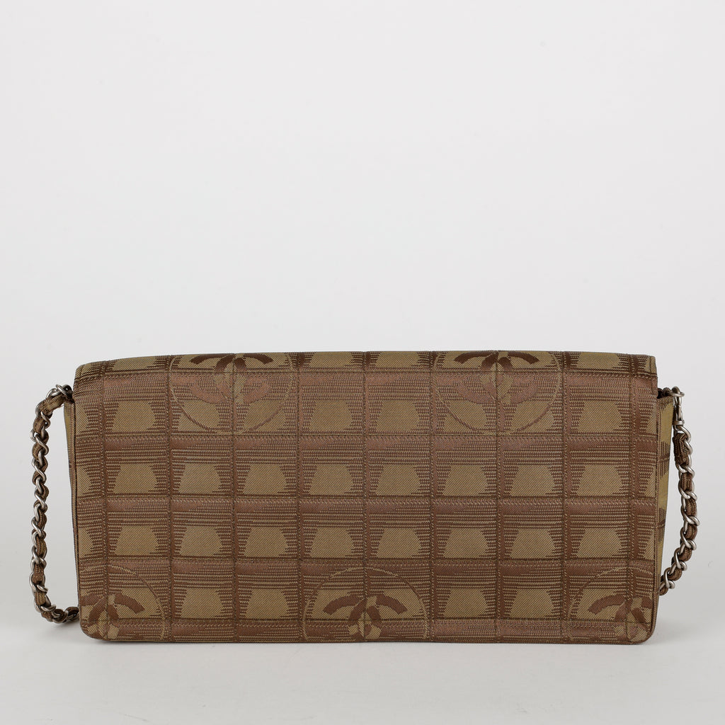 New Travel Line Chain Bag, Brown