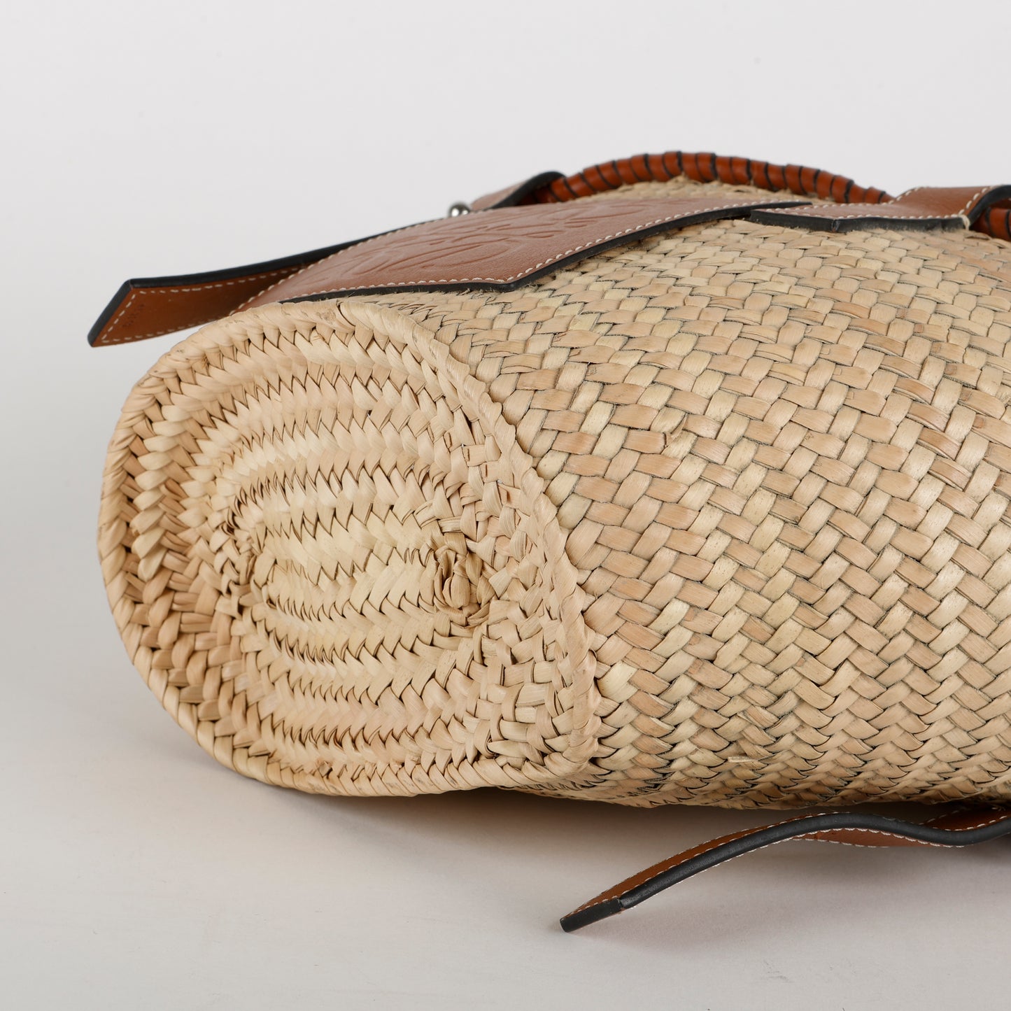Small Raffia Bag, Brown