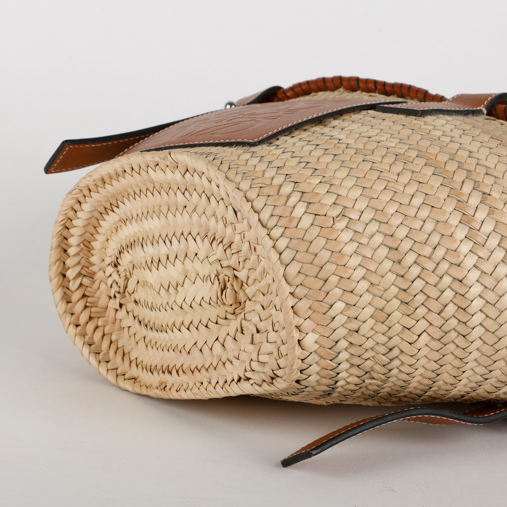 Small Raffia Bag, Brown