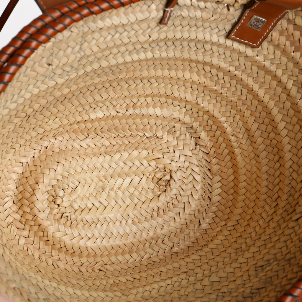 Small Raffia Bag, Brown