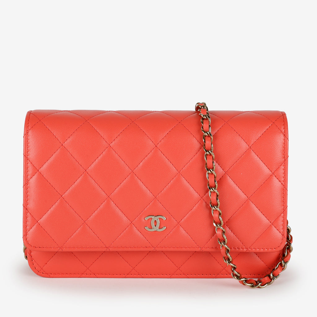 CC Wallet on Chain, Coral Orange