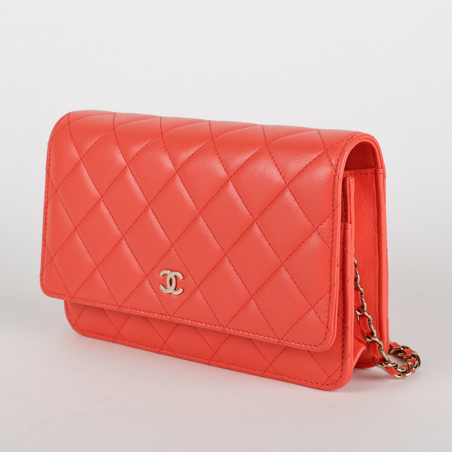 CC Wallet on Chain, Coral Orange