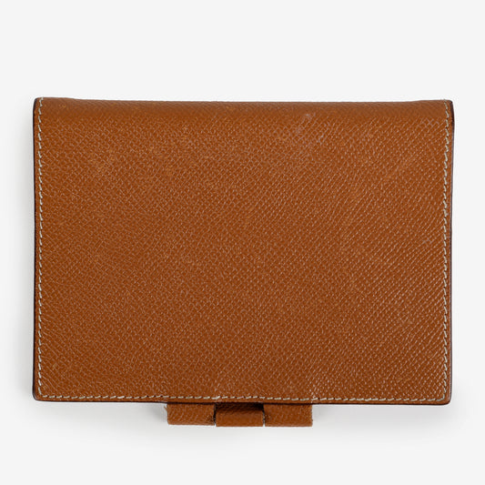 Simple Agenda Cover, Gold Epsom