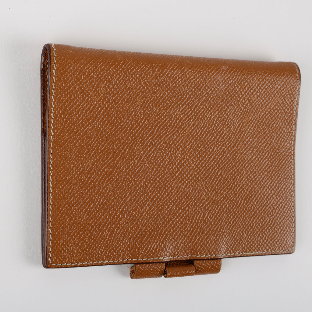 Simple Agenda Cover, Gold Epsom