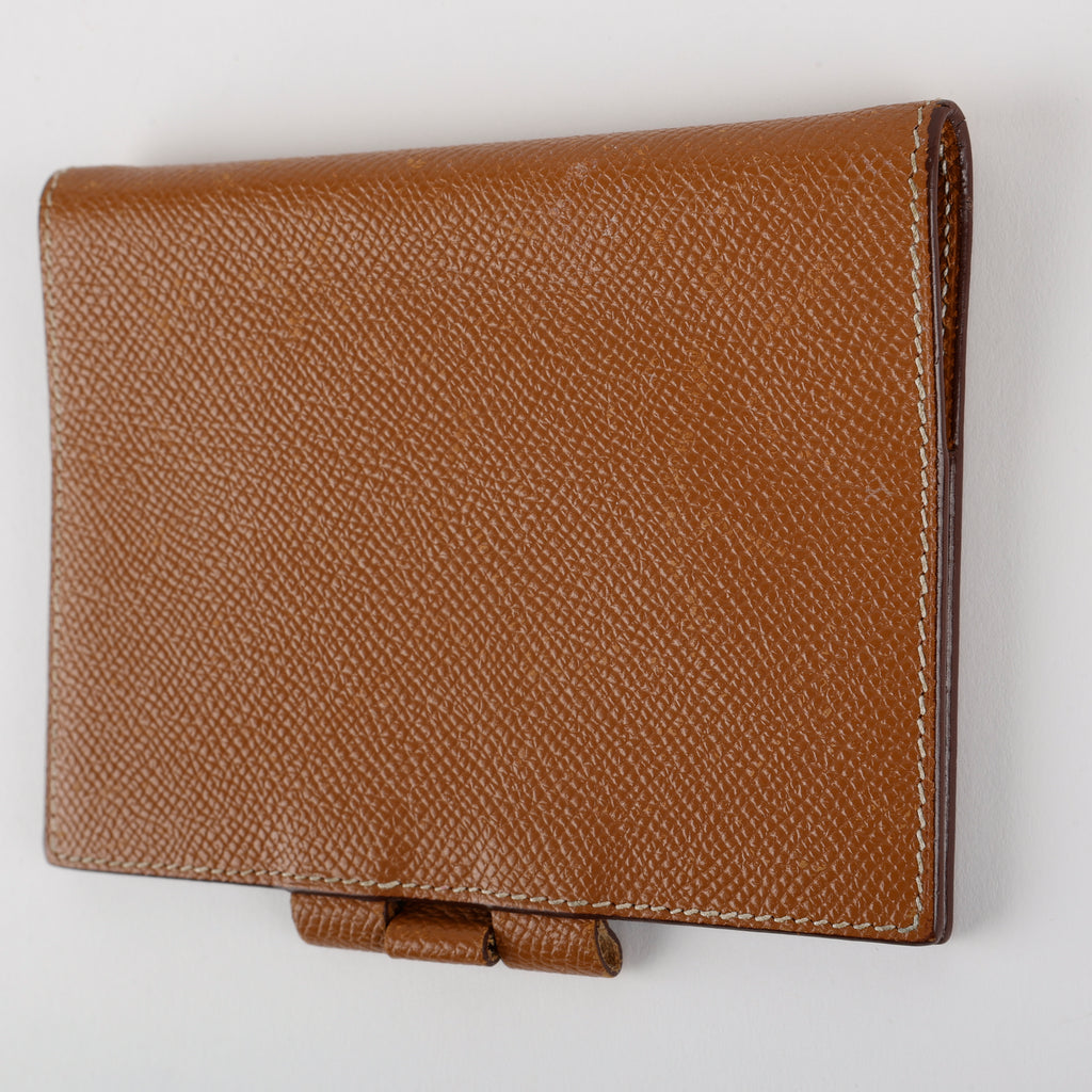 Simple Agenda Cover, Gold Epsom