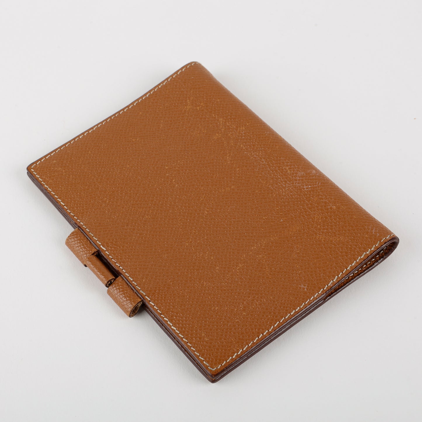 Simple Agenda Cover, Gold Epsom