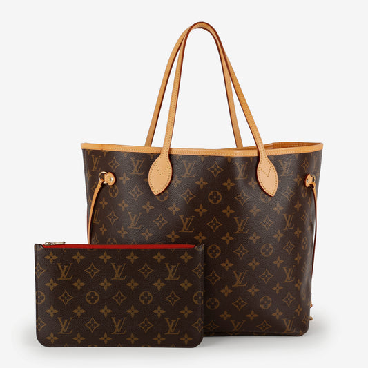 Neverfull MM, Monogram Cherry