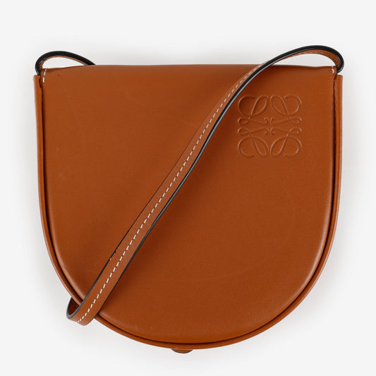 Small Heel Pouch, Brown