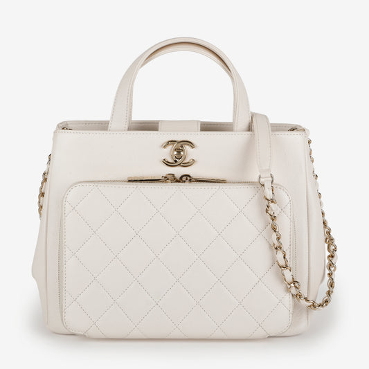 Small Business Affinity Tote, Cream Caviar