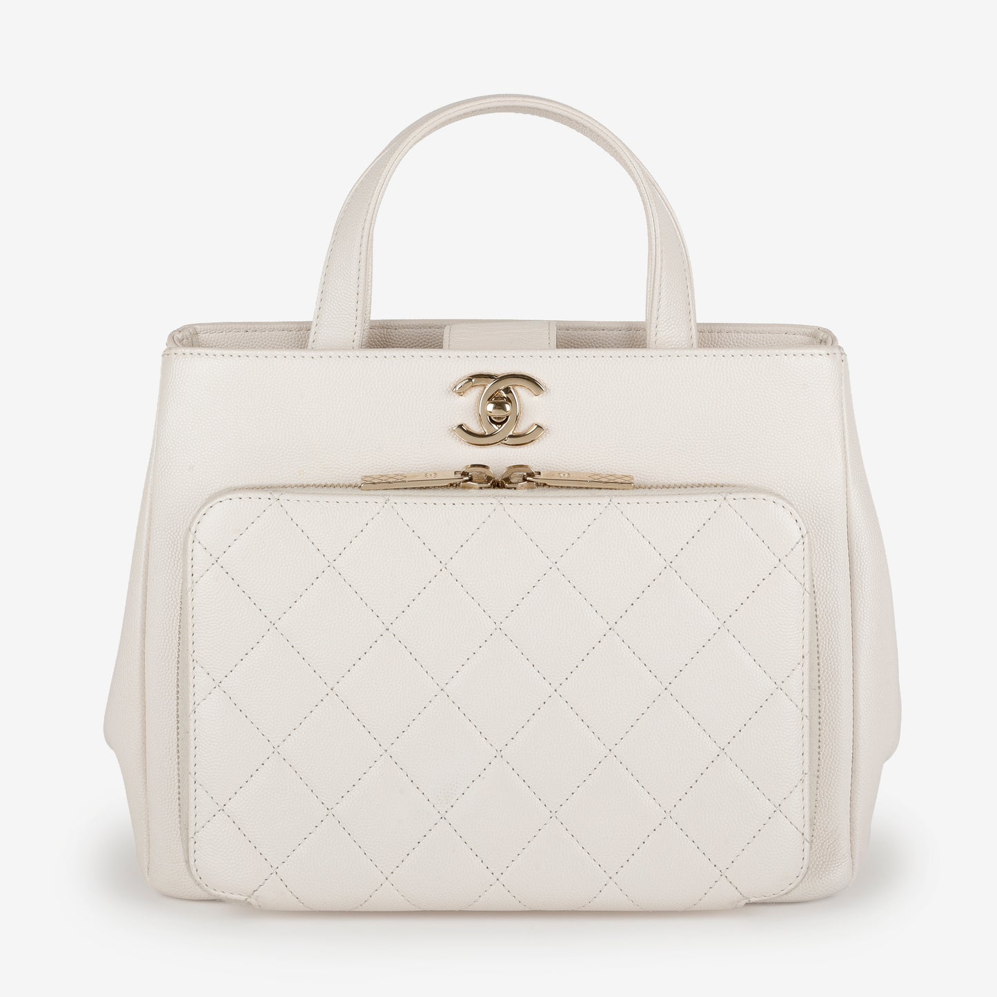 Small Business Affinity Tote, Cream Caviar