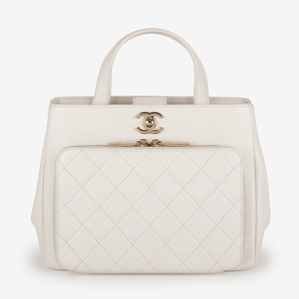 Small Business Affinity Tote, Cream Caviar