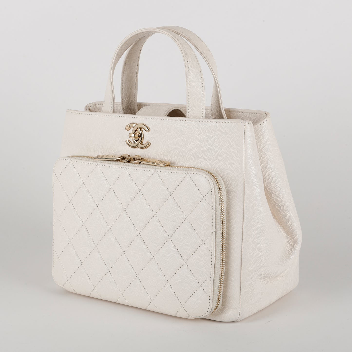 Small Business Affinity Tote, Cream Caviar