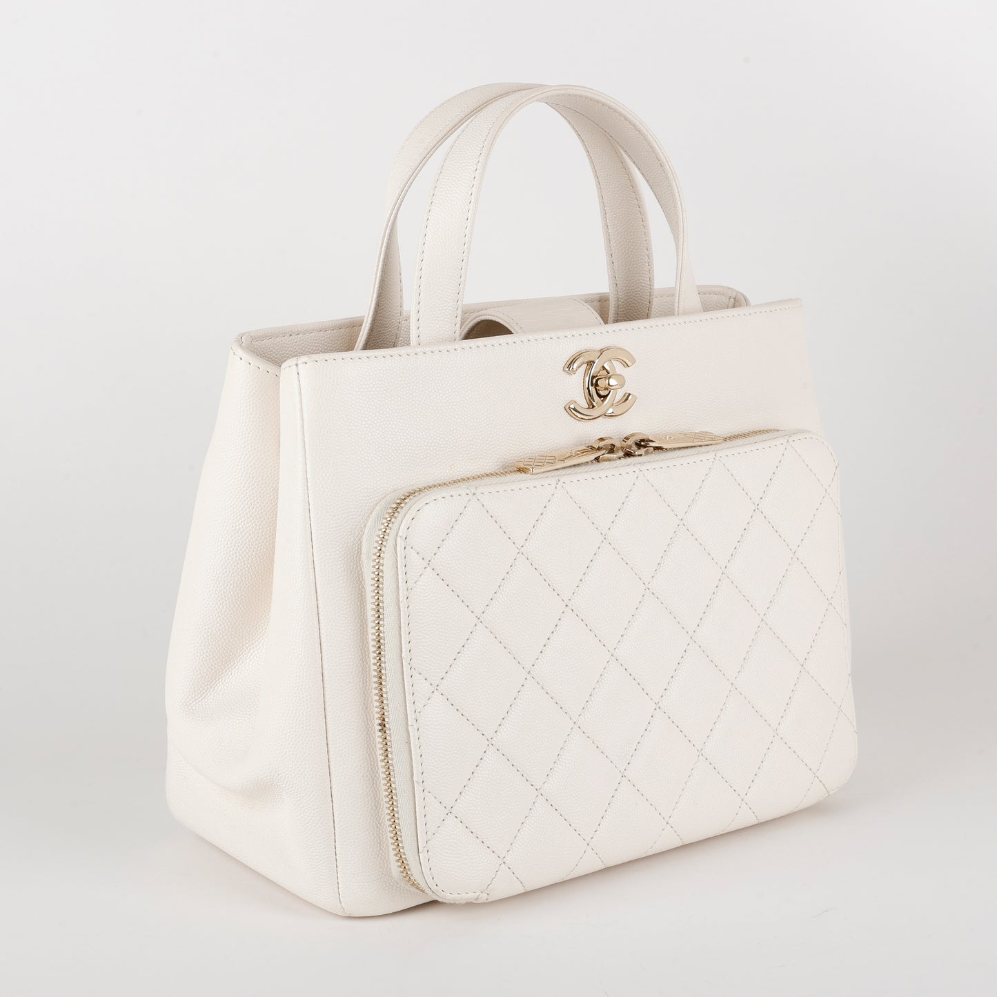 Small Business Affinity Tote, Cream Caviar