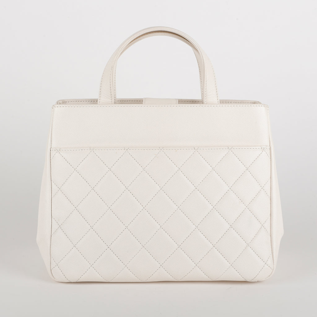Small Business Affinity Tote, Cream Caviar