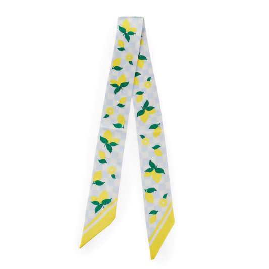 Lemon Silk Twilly, Yellow