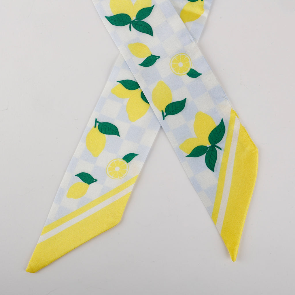 Lemon Silk Twilly, Yellow