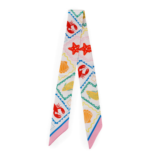 Tropical Lobster Silk Twilly