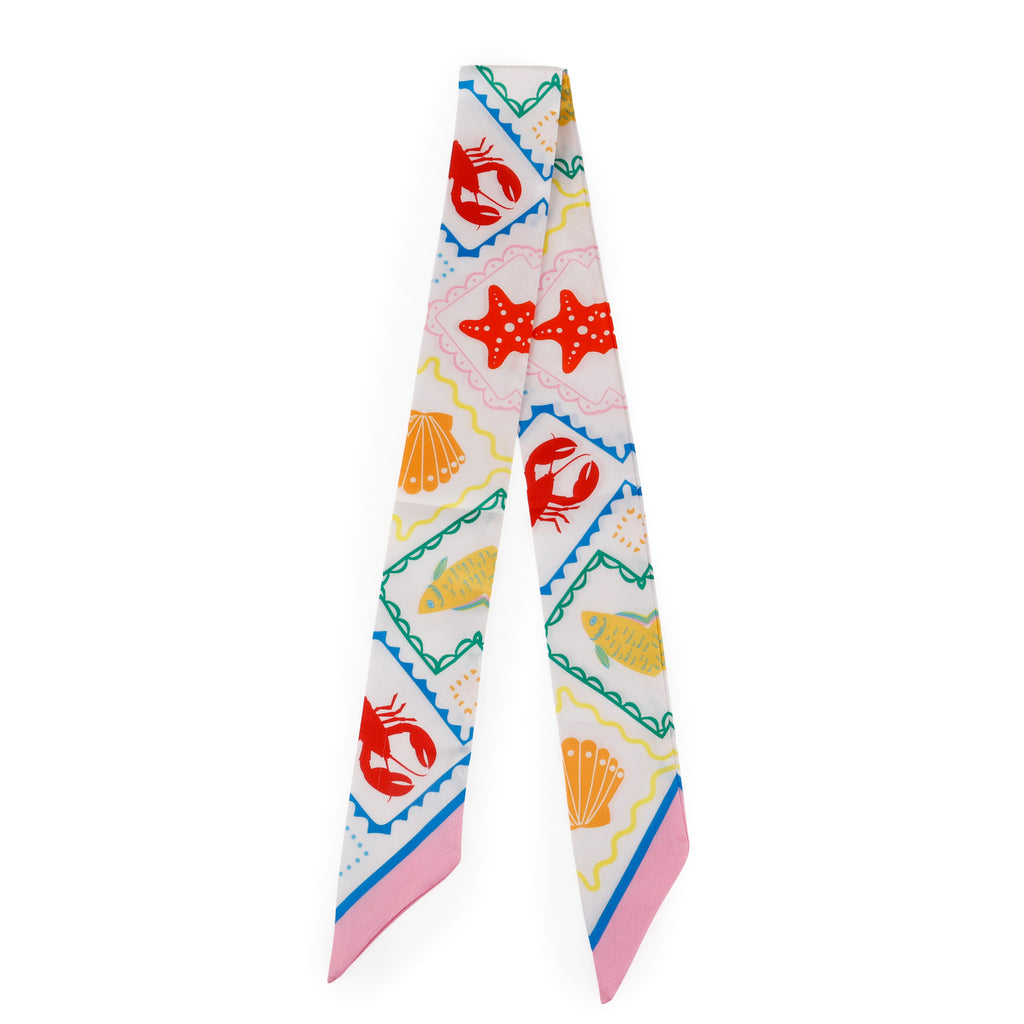Tropical Lobster Silk Twilly