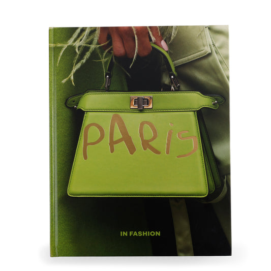 Paris in Fashion Coffee Table Book, Green