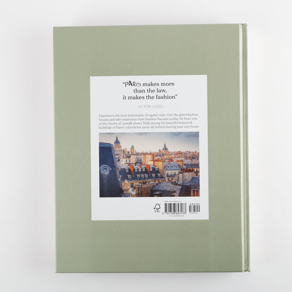 Paris in Fashion Coffee Table Book, Green