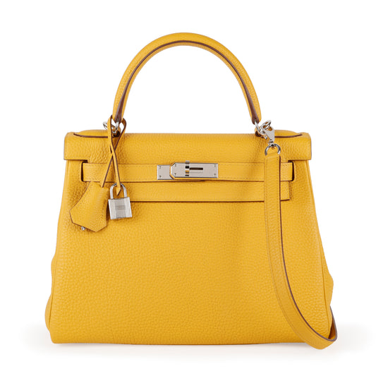 Kelly 28, Togo Jaune Ambre