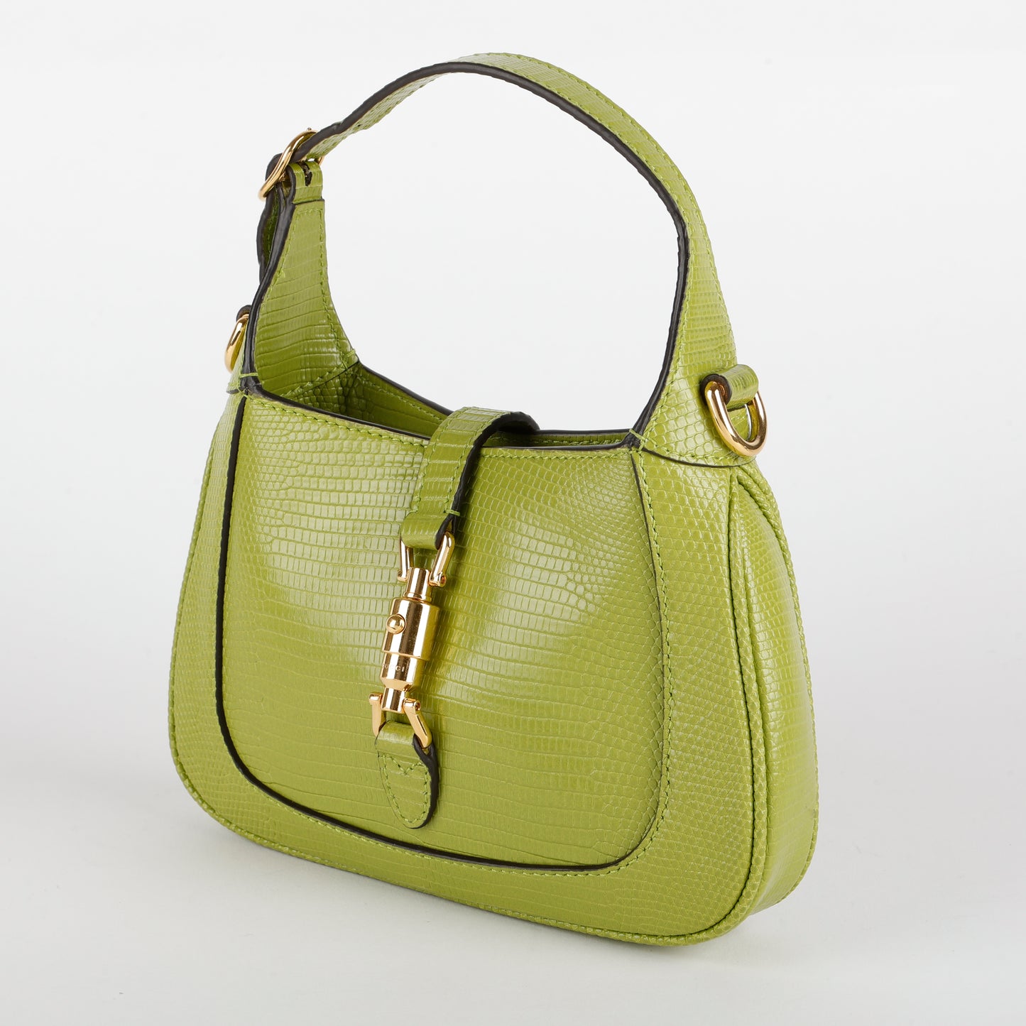 Mini Jackie 1961 Hobo, Light Green Lizard