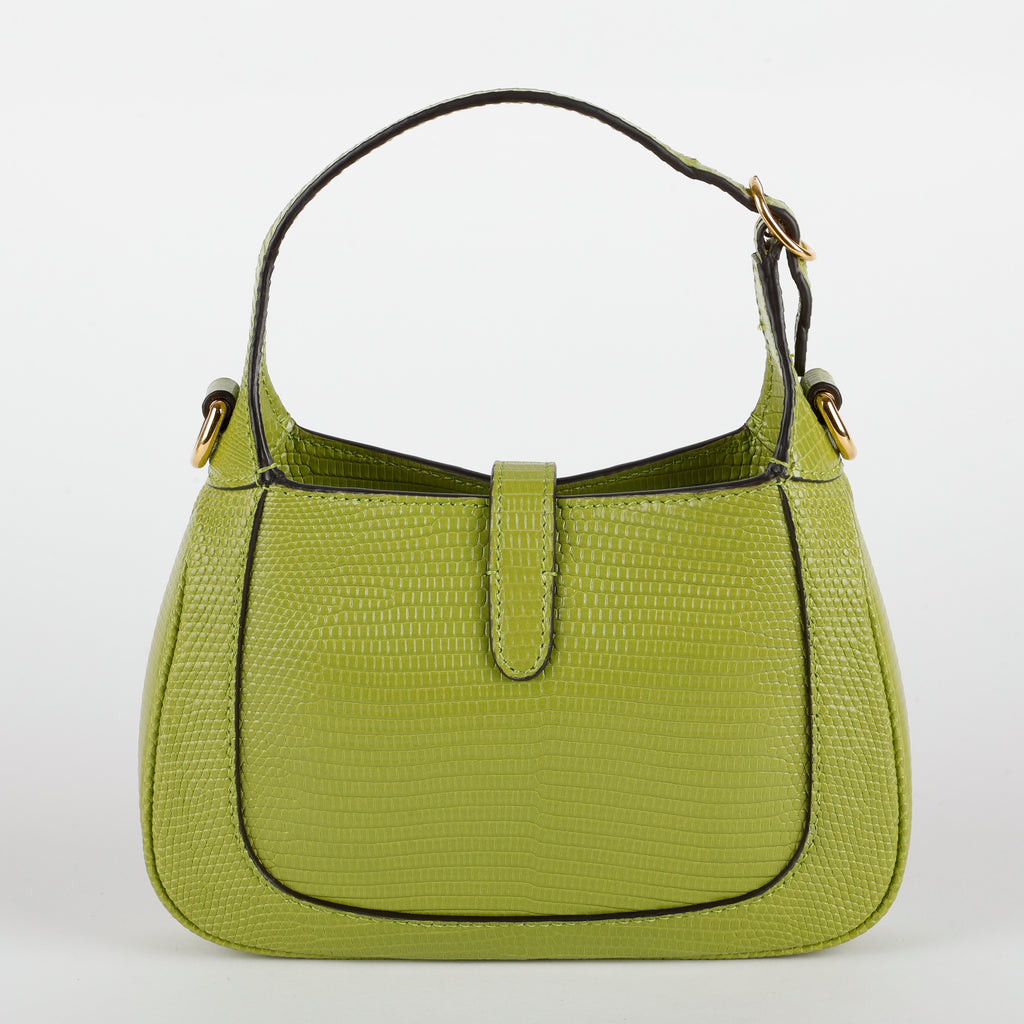 Mini Jackie 1961 Hobo, Light Green Lizard
