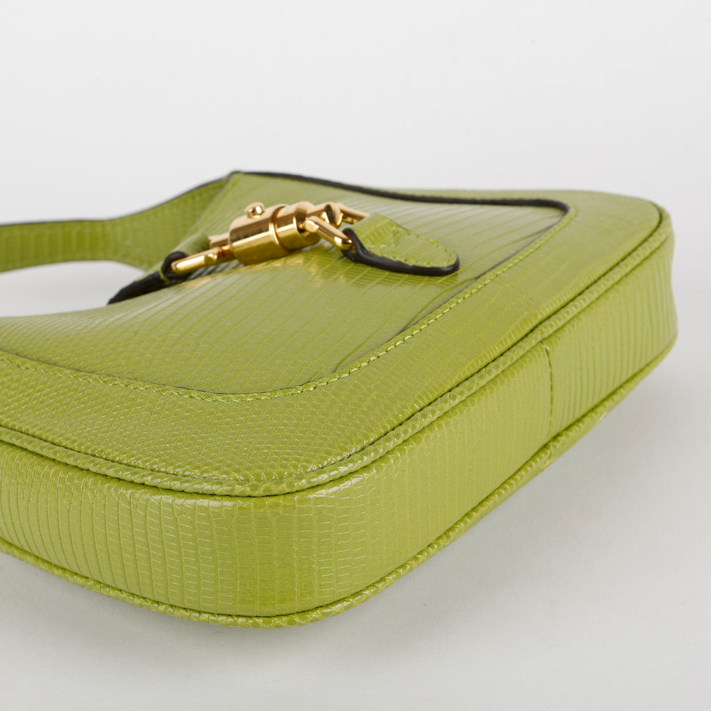 Mini Jackie 1961 Hobo, Light Green Lizard