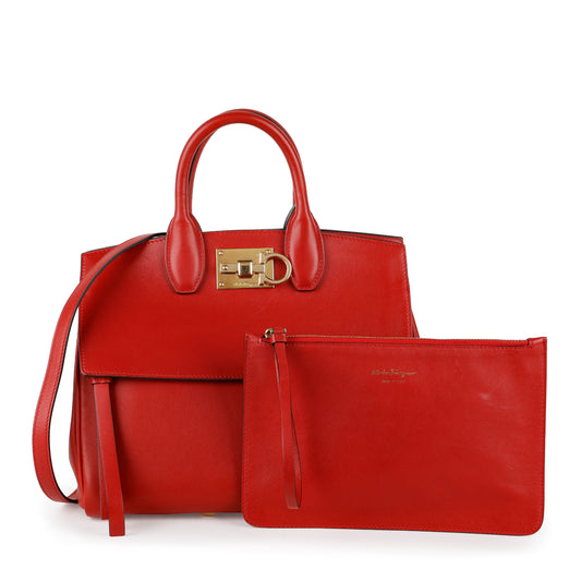 The Studio Bag, Red GHW