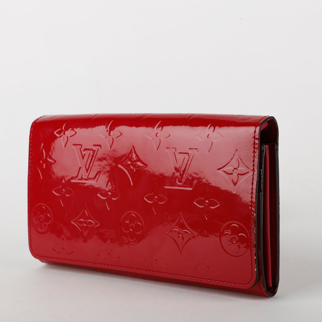 Chaine Wallet, Rose Indien Vernis