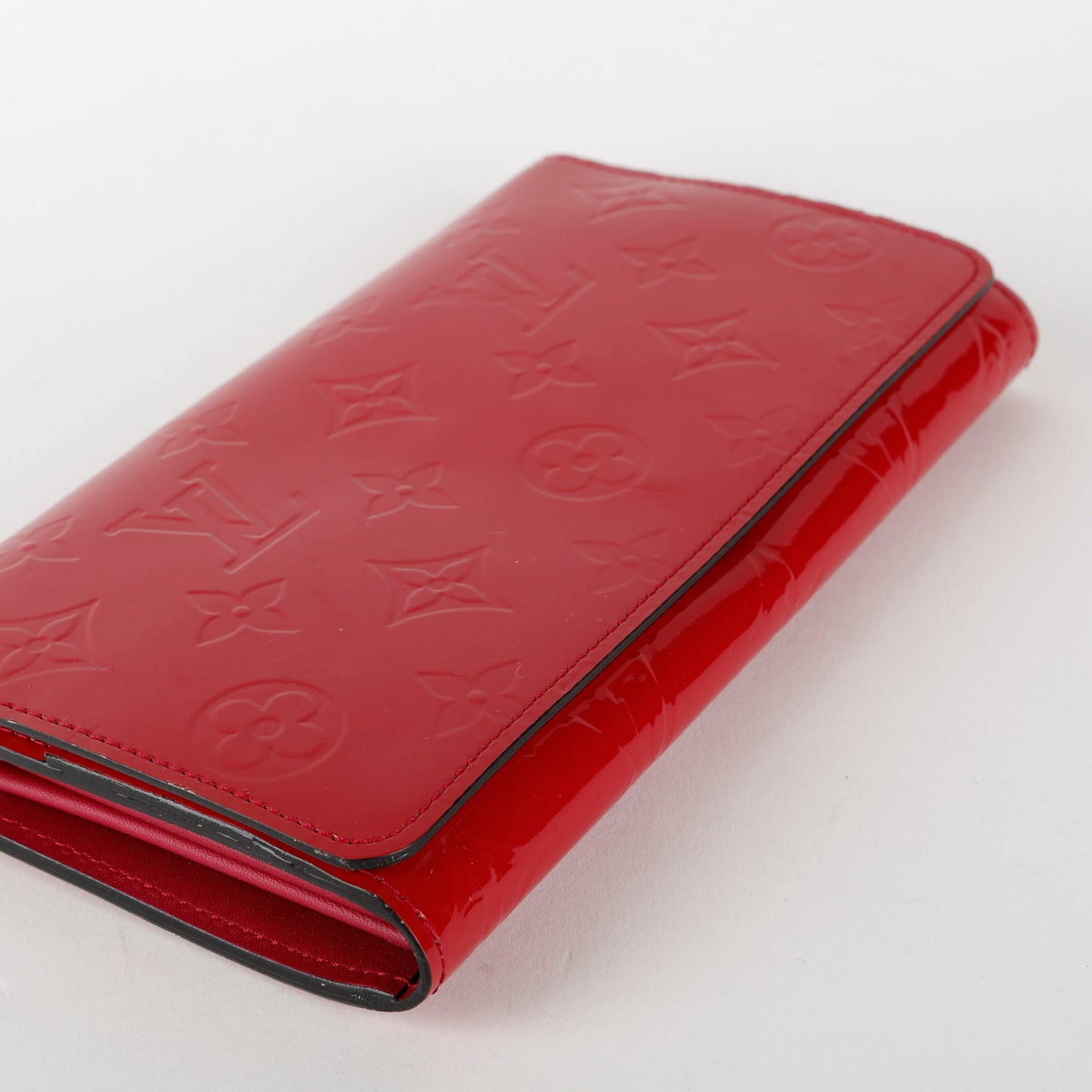 Chaine Wallet, Rose Indien Vernis