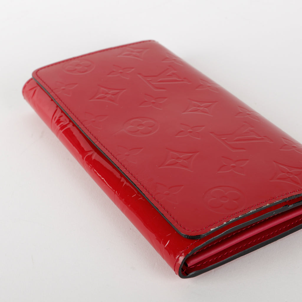 Chaine Wallet, Rose Indien Vernis