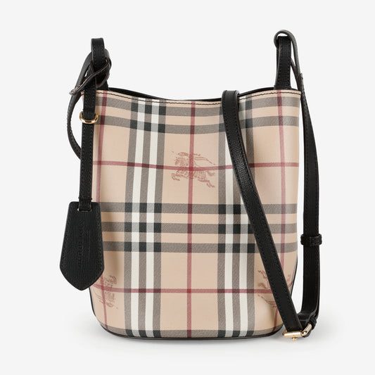 Lorne Haymarket Bucket Bag, Coated Check Canvas