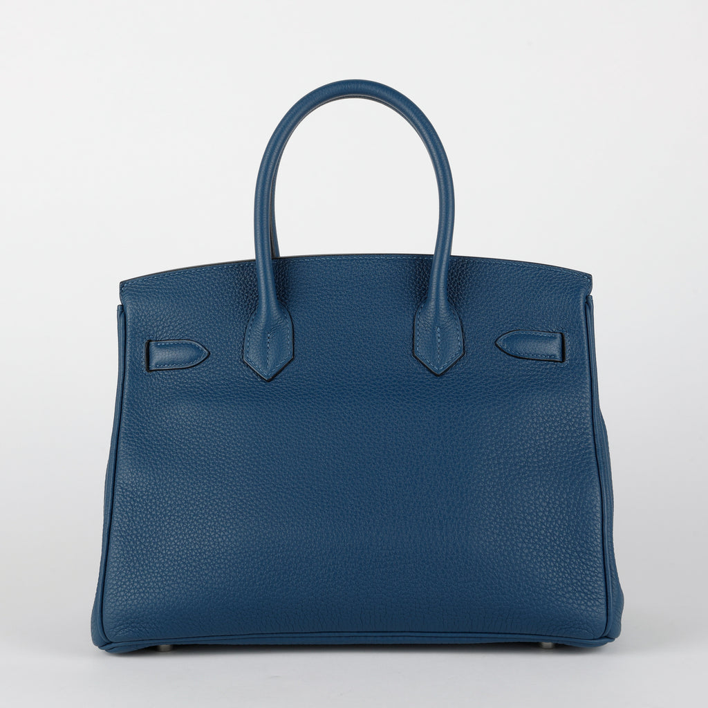 Birkin 30, Togo Deep Blue