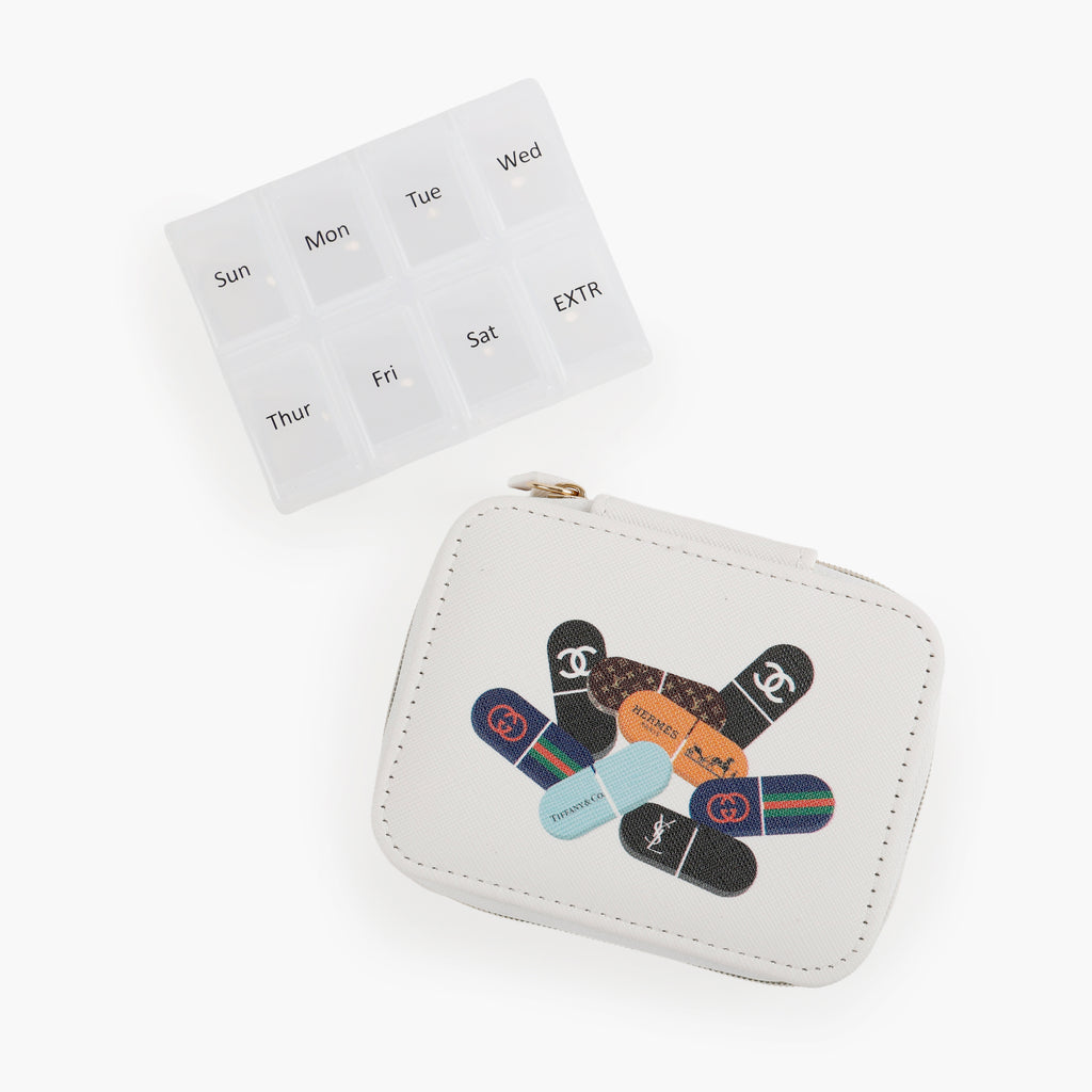 Travel Pill Case - Designer Pills