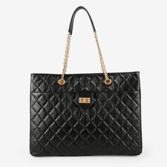Front Pocket Reissue 2.55 Tote, Aged Calfskin